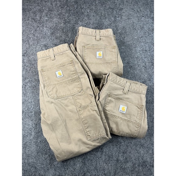 Carhartt Other - Carhartt Carpenter Pants Men's 32x30 Relaxed Fit Lot Of 3 BN0324-M